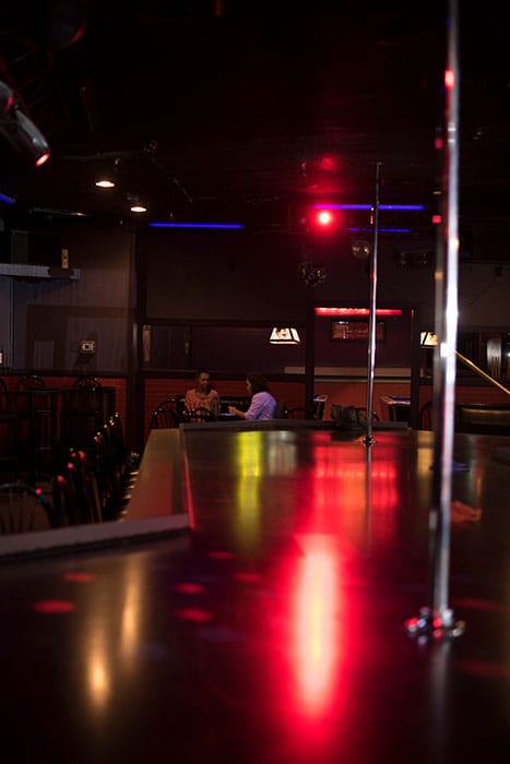 Night Moves is facing a possible move or closure due to the City of Bloomington’s plan for Switchyard Park. | Photo by Natasha Komoda