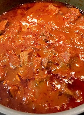 Beef stew. | Photo by Ruthie Cohen