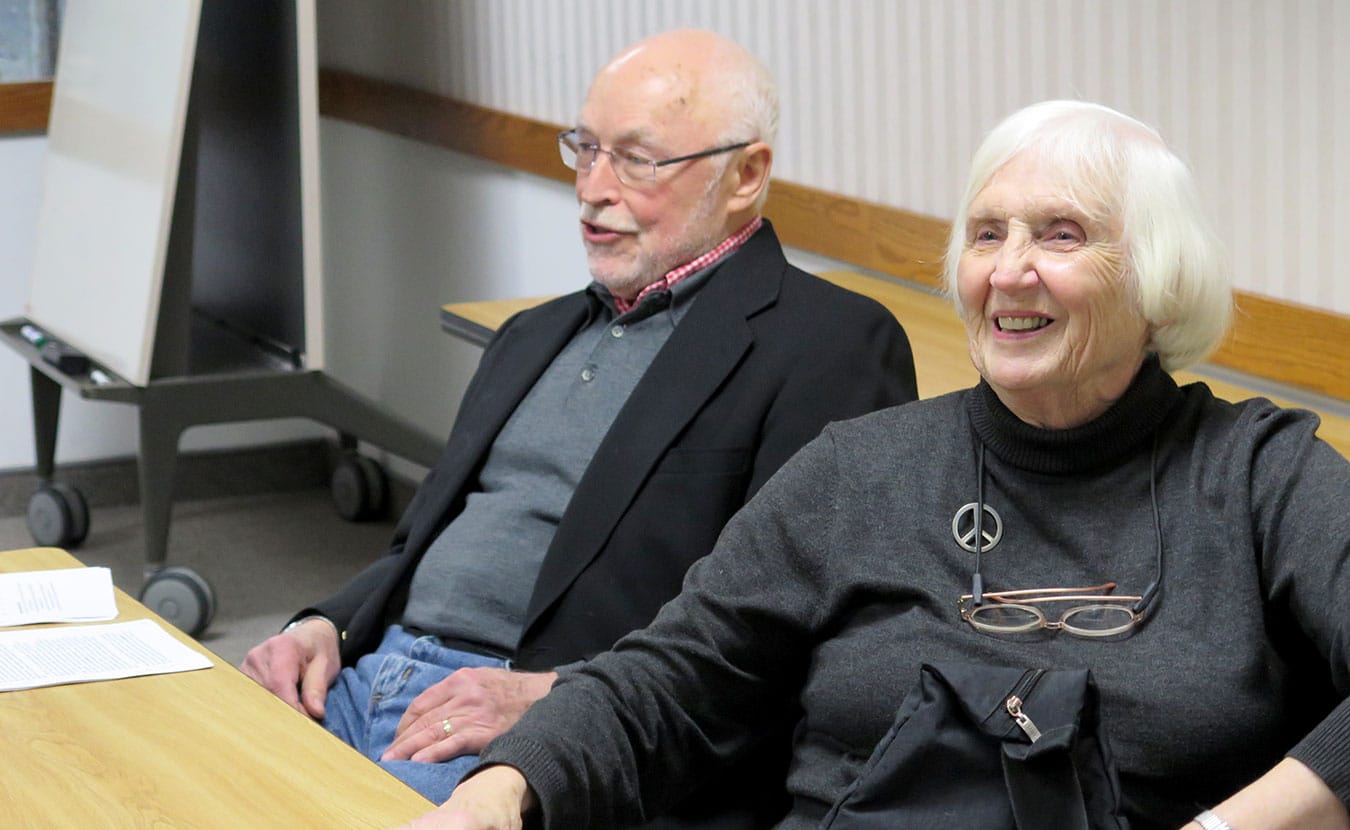 (l-r) Jim and Tomi Allison at Inaugurate the Revolution in January. | Limestone Post