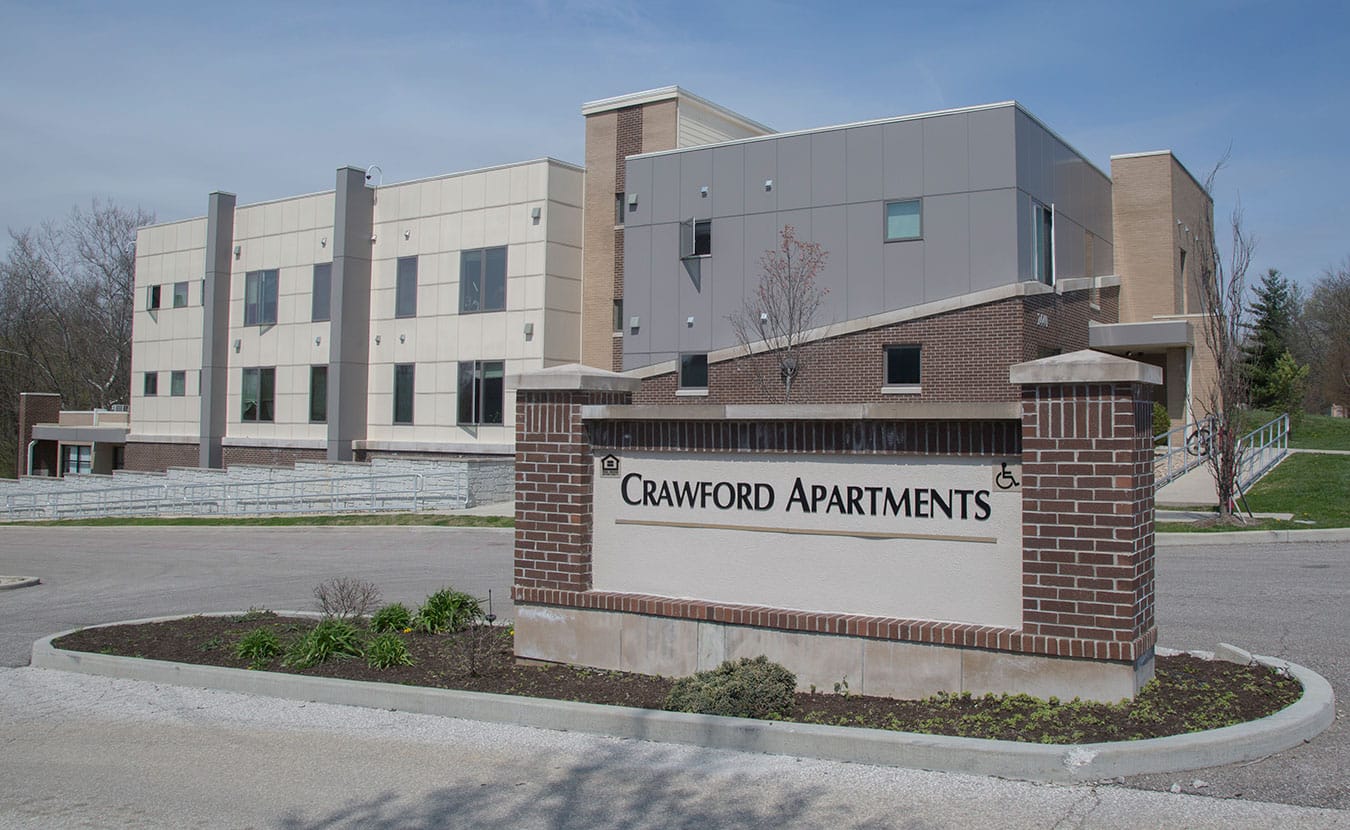 Crawford I provides apartments to those experiencing chronic homelessness who would otherwise never be able to afford and maintain a home. | Photo by TJ Jaeger