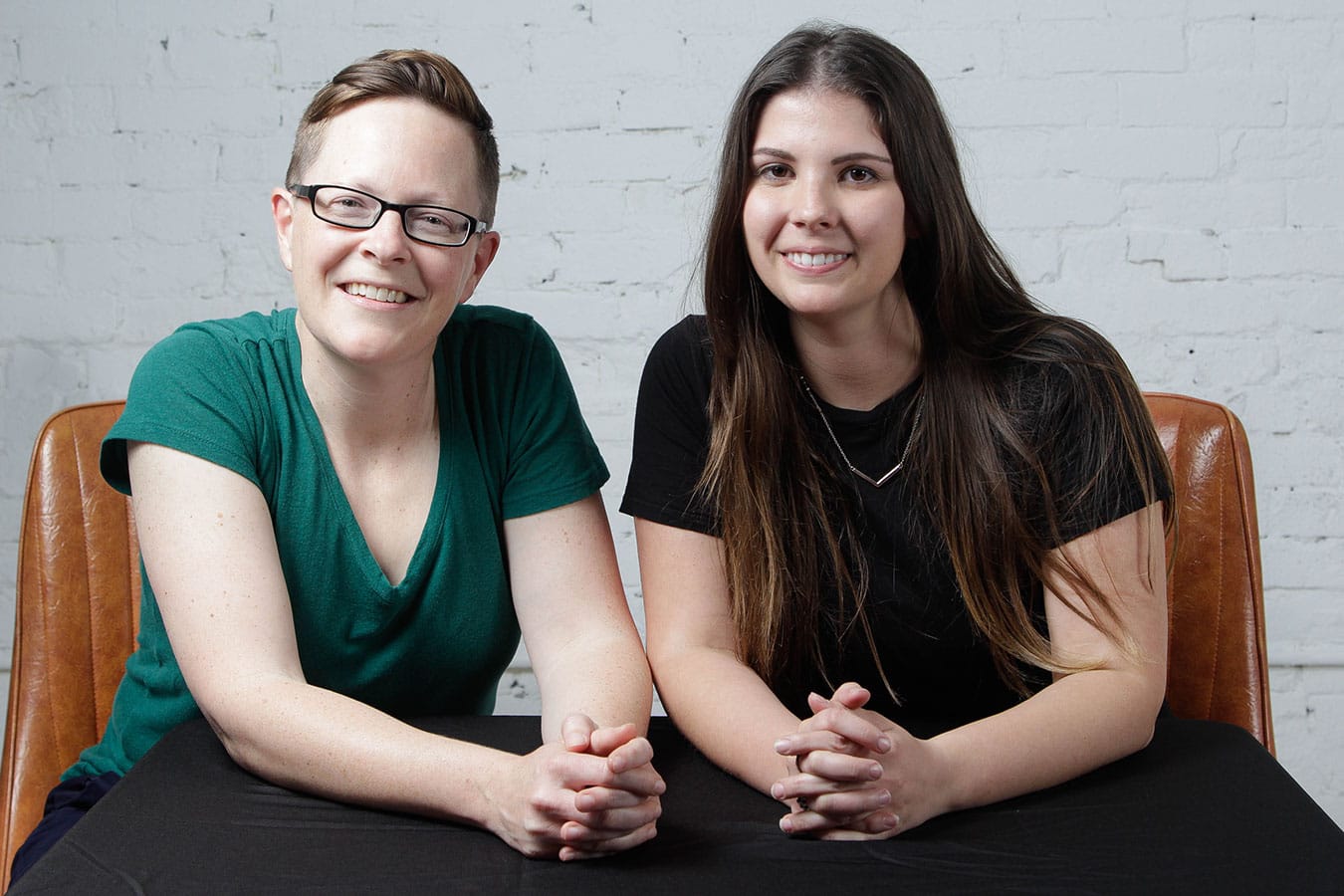 Corrigan (left) and Westerhausen. | Photo by Mark Anthony Kathurima