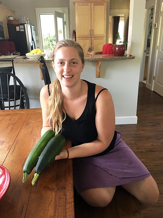 Leah Rose Hagen, doula and founder of Nourish, has followed her calling to share healthful food with others and to help mothers with newborns. | Photo by Ruthie Cohen