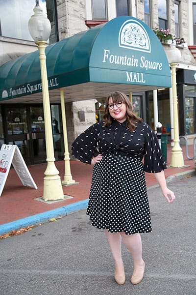 At Skirt &amp; Satchel, Andy McManis creates a body positive shopping experience for customers of all sizes. | Photo by Samantha McGranahan, Unveiled.