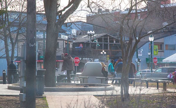 In his story "Paths of Homelessness, Part 1: Your First Day," writer TJ Jaeger looked at the difficult circumstances people face — and choices they have to make — when they find themselves living on the streets of Bloomington. | Photo by TJ Jaeger