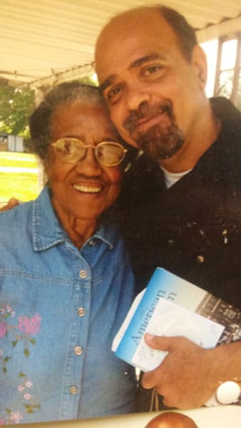 Morris with his foster mother, Mary Madison of Terre Haute. | Courtesy photo
