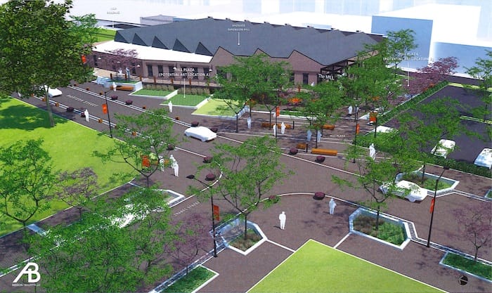 The&nbsp;Bloomington Arts Commission&nbsp;is in the process of commissioning a $100,000 public art project in the&nbsp;Trades District, says Sean Starowitz. Now they are able to get upfront capital from a CDFI to help the artist get started. | Courtesy image