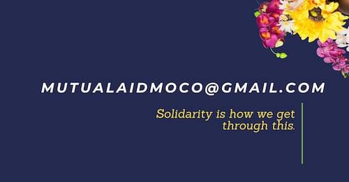 The cover image for Facebook page of Monroe County Area Mutual Aid, a resource for people who need or want to help during the pandemic.
