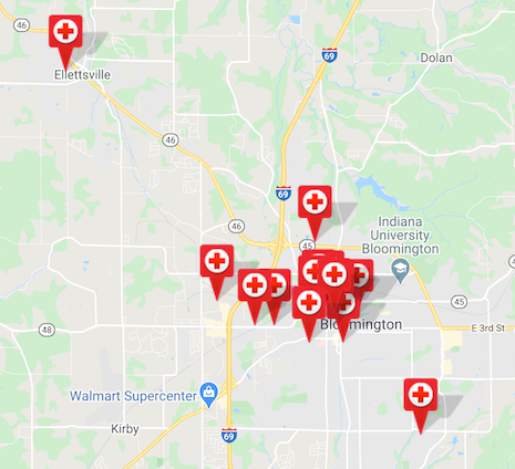 Search the website of the <a href="https://www.redcrossblood.org" target="“_blank"">American Red Cross</a> to find the nearest facility where you can donate blood.