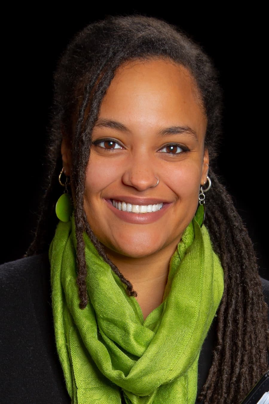 Monica Black, social worker at IU Health Riley Physicians Pediatrics | Photo by Garrett Poortinga, Green Hat Media