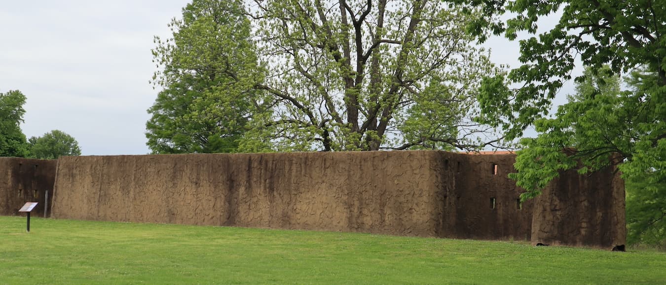 When originally constructed in the year 1000 CE, Angel Mounds was encircled to the south by the Ohio River and on three sides by a stockade.&nbsp;Toward the end of the 14th century, the planet began a cooling period now known as the Little Ice Age, and around the year 1450 CE, Middle Mississippian people began abandoning their towns and cities. Many of those places still have spiritual and historical significance for Native Americans today. | Photo by Laura Martinez