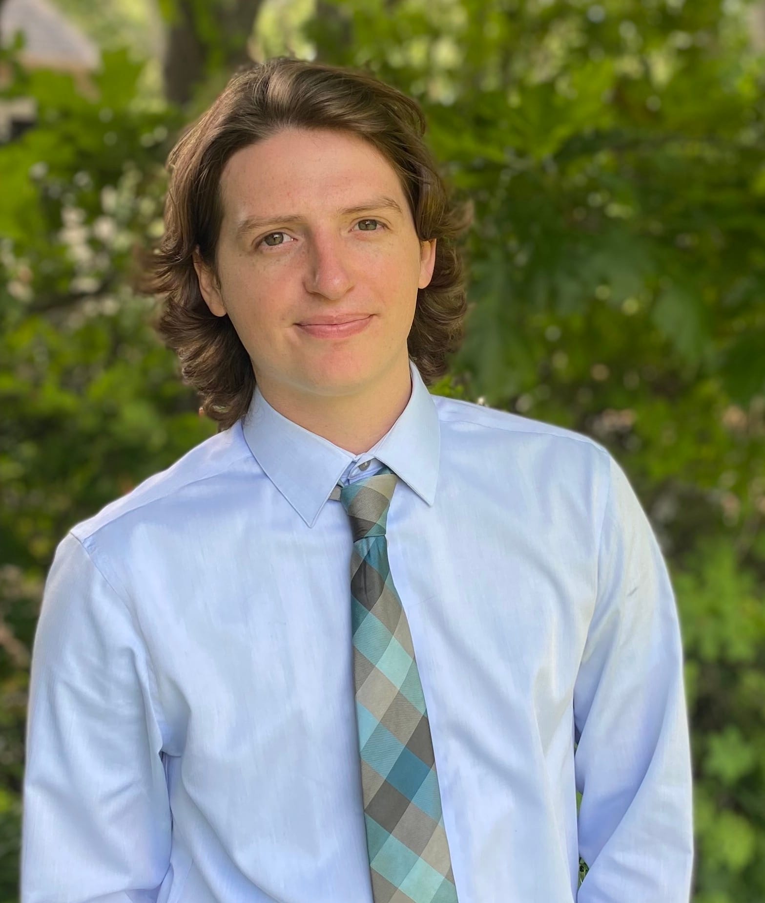 Kade Young is the news director at community radio station WFHB. | Courtesy photo