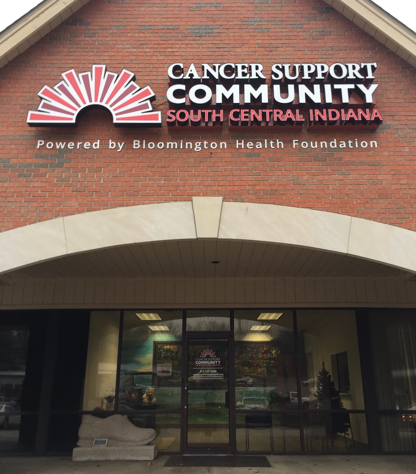In 2021, Bloomington Health Foundation donated $1.4 million tstablish thanceupport Community South Central Indianegional office, which provideducation, wellness, antherograms foanceurvivors.