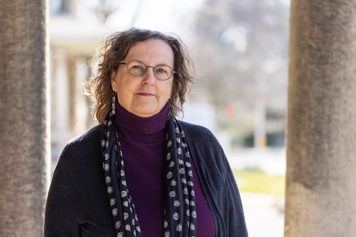 Mary Morgan, director of housing security for Heading Home of South Central Indiana, says the group is focused on making homelessness “rare, brief and nonrecurring.” | Photo by Jim Krause