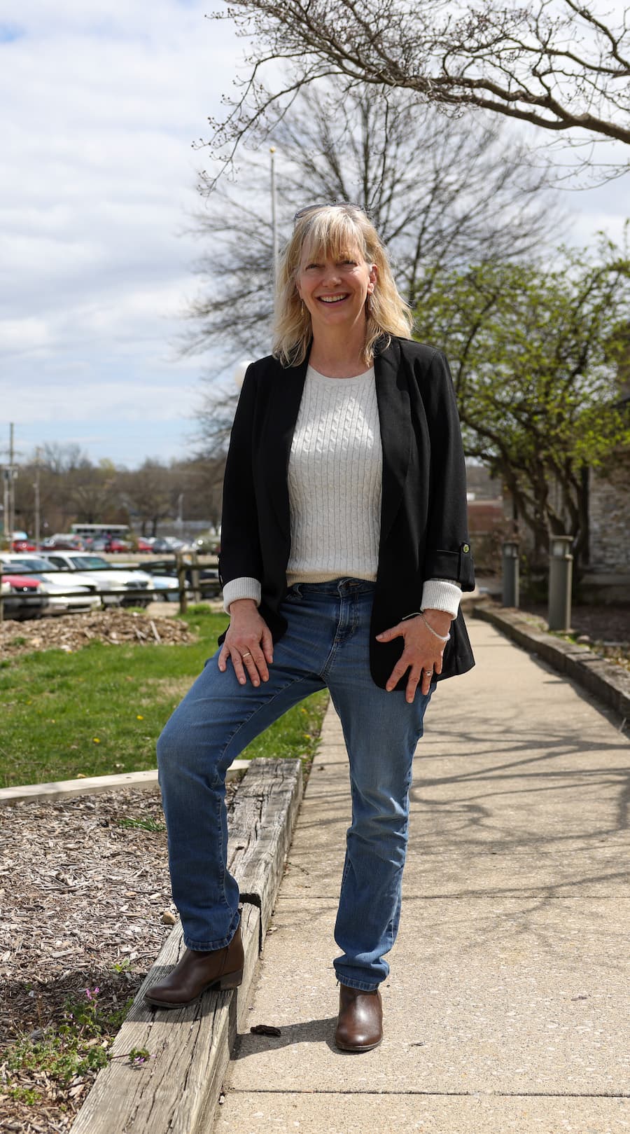 Linda Grove-Paul, Centerstone’s vice president of adult services, says, “I think you need to have the grassroots people coming together and saying what we have. What do we need?” | Photo by Benedict Jones