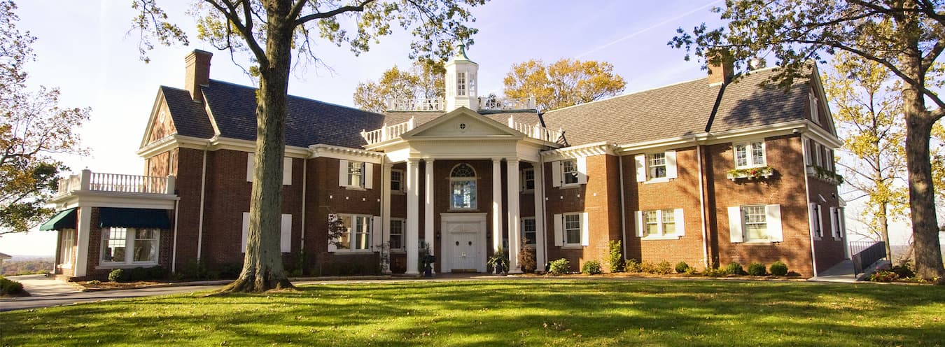 The Thomas D. Taggart Home (The Mansion) was built in 1928 for the son of French Lick Hotel owner Thomas D. Taggart. It is now the clubhouse at the at the Pete Dye Golf Course. | Courtesy photo