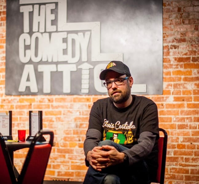 Jared Thompson, co-owner of The Comedy Attic | Courtesy photo