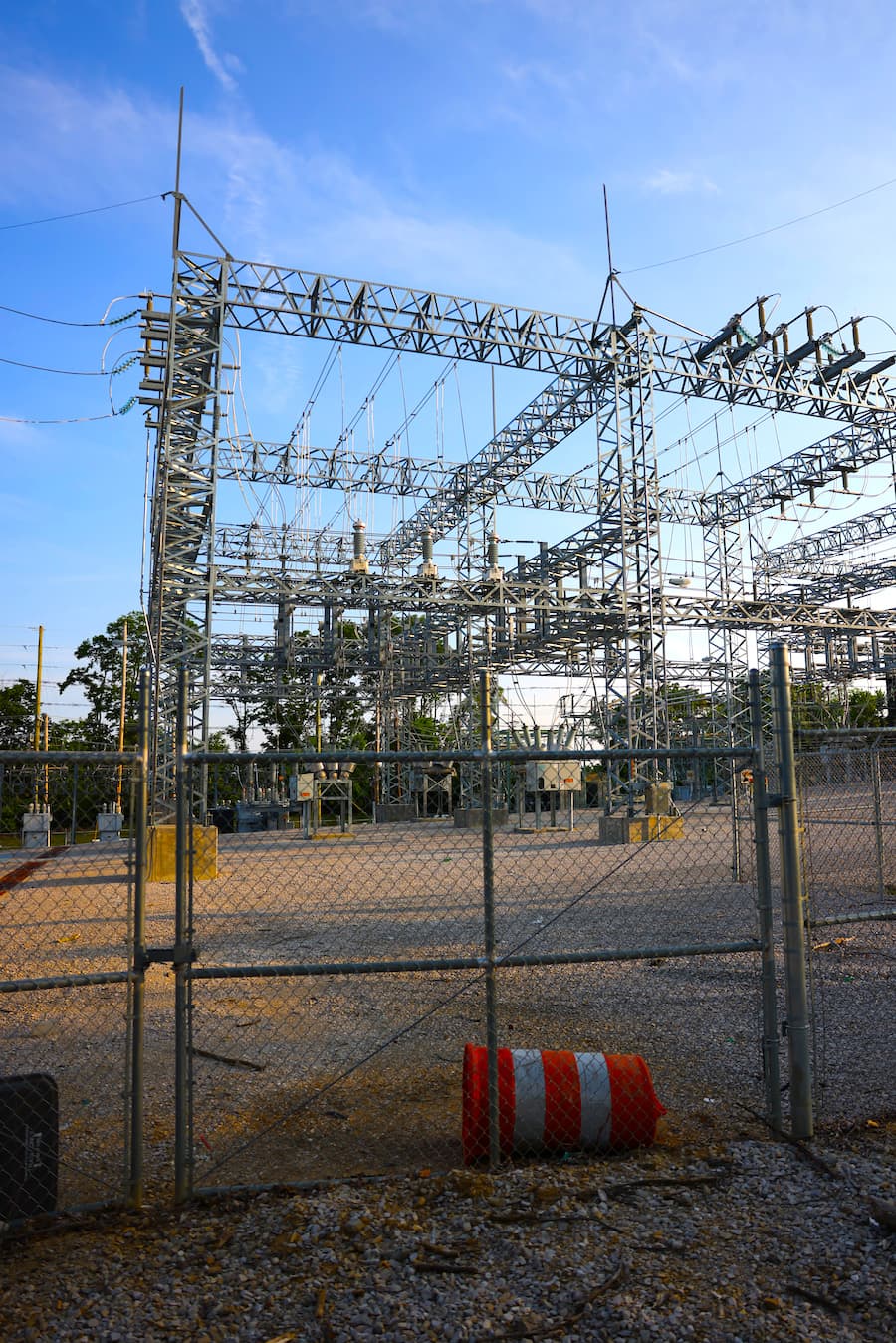 A power substation in Bloomington. | Photo by Benedict Jones