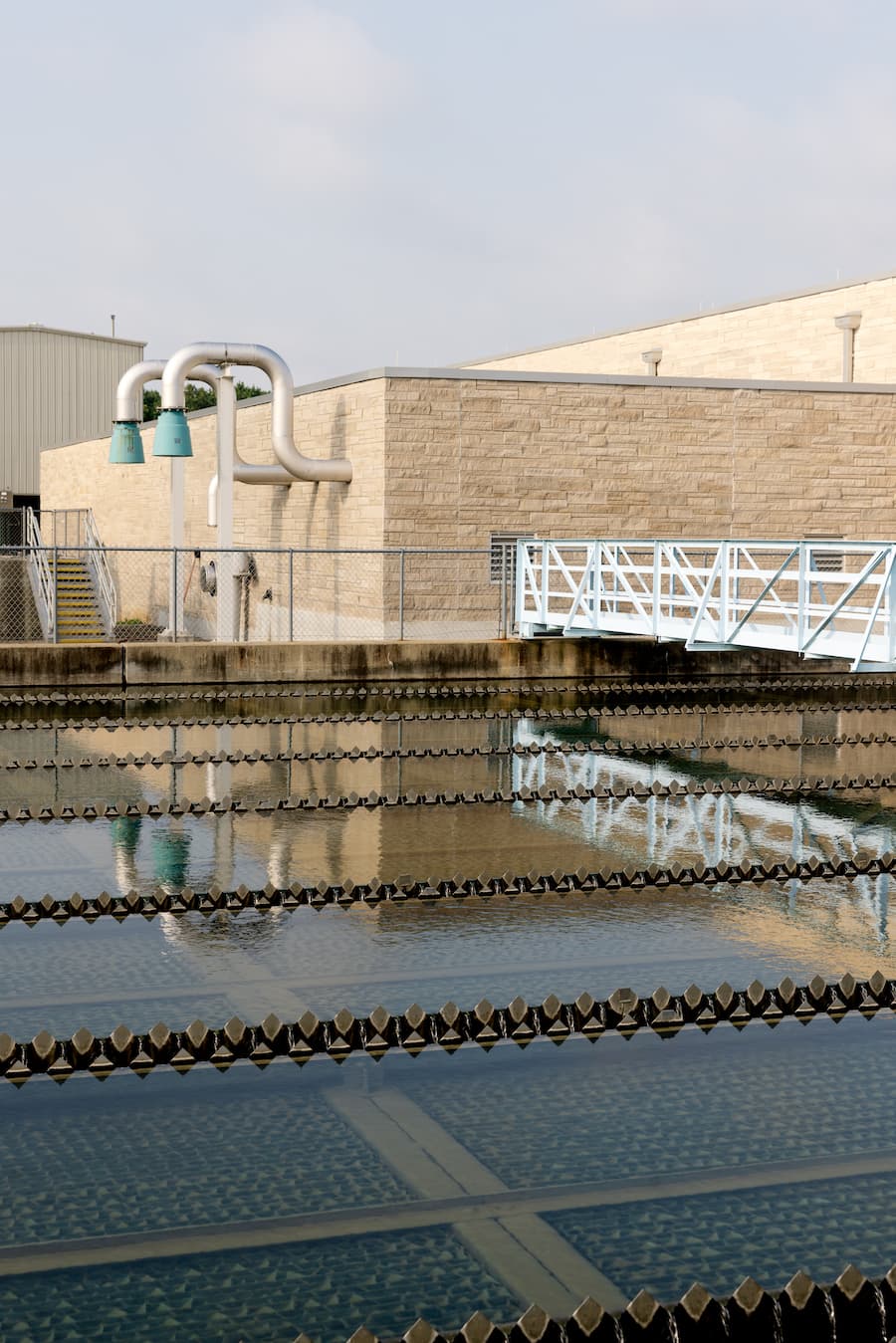 The water treatment plant on Shields Ridge Road was built in 1965 and today provides drinking water for Monroe County. | Photo by Anna Powell Denton