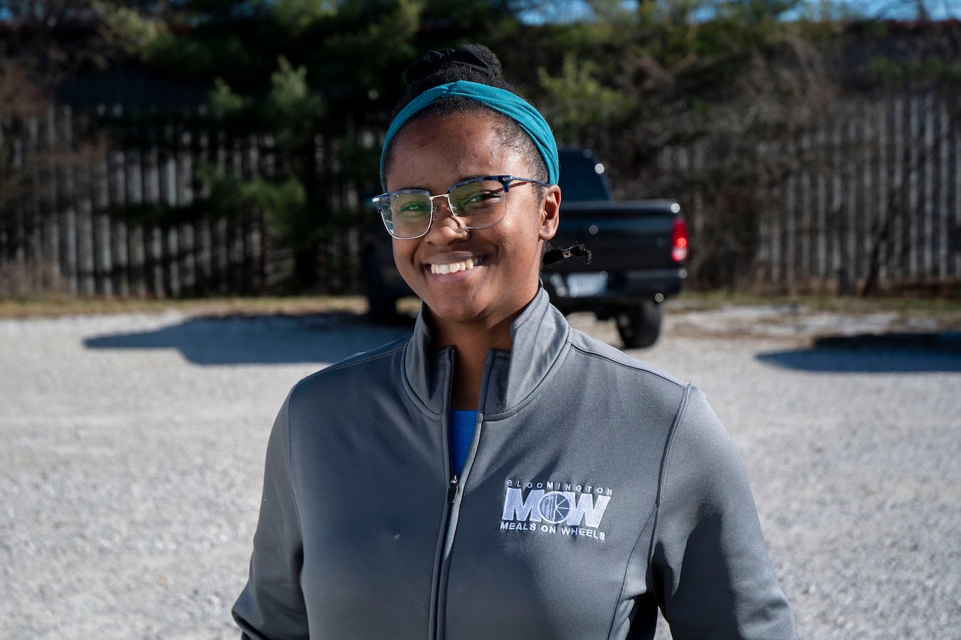 Sydney Graham, senior program and outreach coordinator for Hoosier Hills Food Bank. | Photo by Olivia Bianco