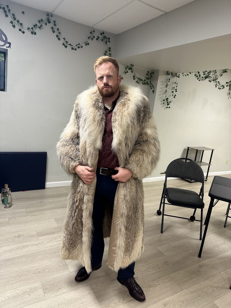 Konnor Graber: “I want my hair, my beard, my voice, my clothes, my props, my physicality to completely change for each role.” | Photo provided