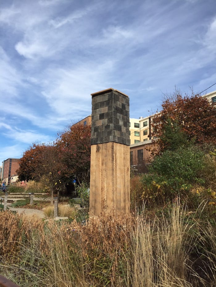 WonderLab’s garden includes plants, science exhibits, and a chimney swift tower. | Limestone Post