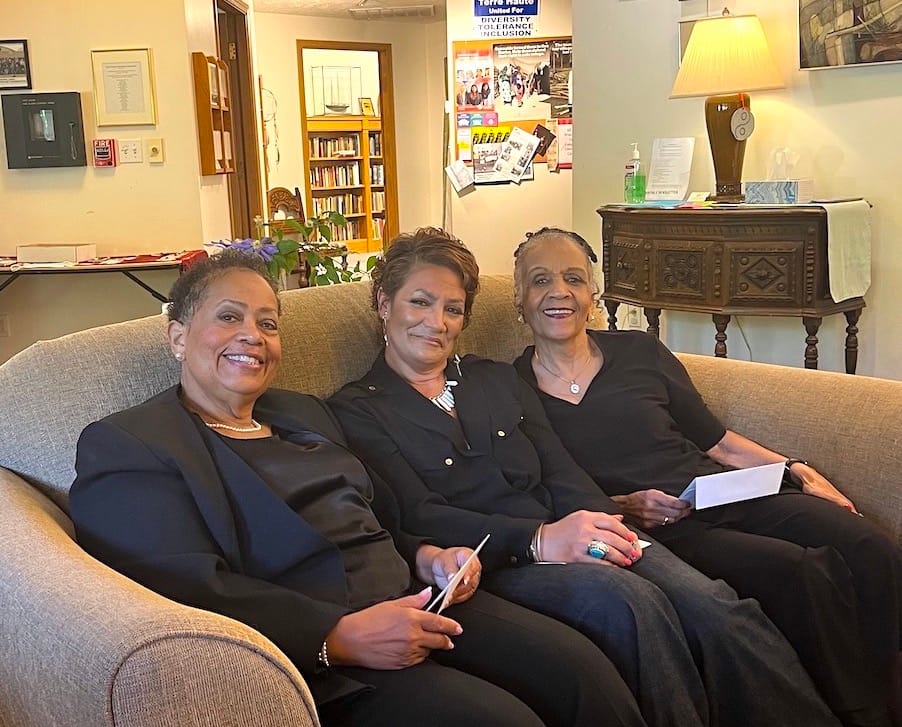 The founders of Resilience Productions (l-r) Liz Mitchell, Danielle Bruce, Gladys DeVane. | Courtesy photo