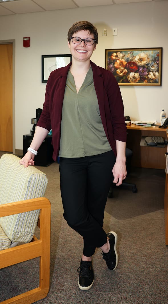 Kodee Walls, director of&nbsp;Counseling and Psychological Services (CAPS)&nbsp;at Indiana University. | Photo by Benedict Jones