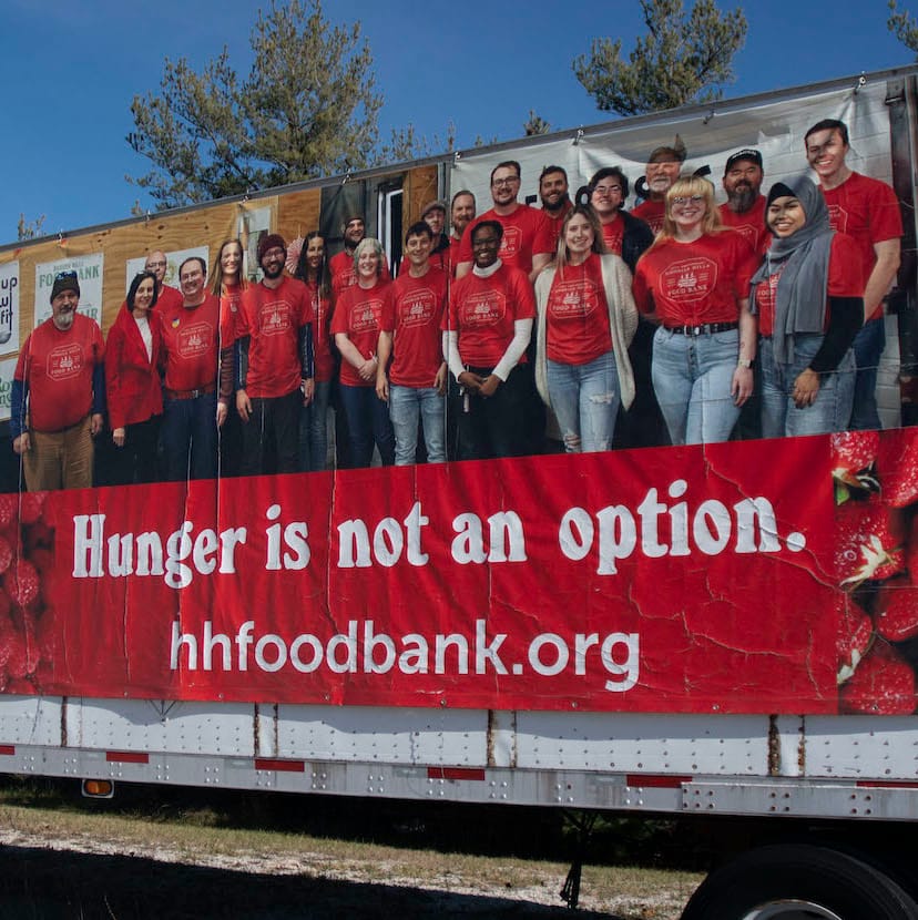 In 2024, Pantry 279 served 117,433 people. It receives 20 to 25 percent of its food from the Emergency Food Assistance Program (TEFAP), a federal program administered by the U.S. Department of Agriculture (USDA) and distributed via Hoosier Hills Food Bank, one of the pantry’s biggest donors. | Photo by Olivia Bianco