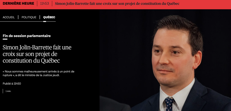 Petite victoire: le PL1 est mort-né