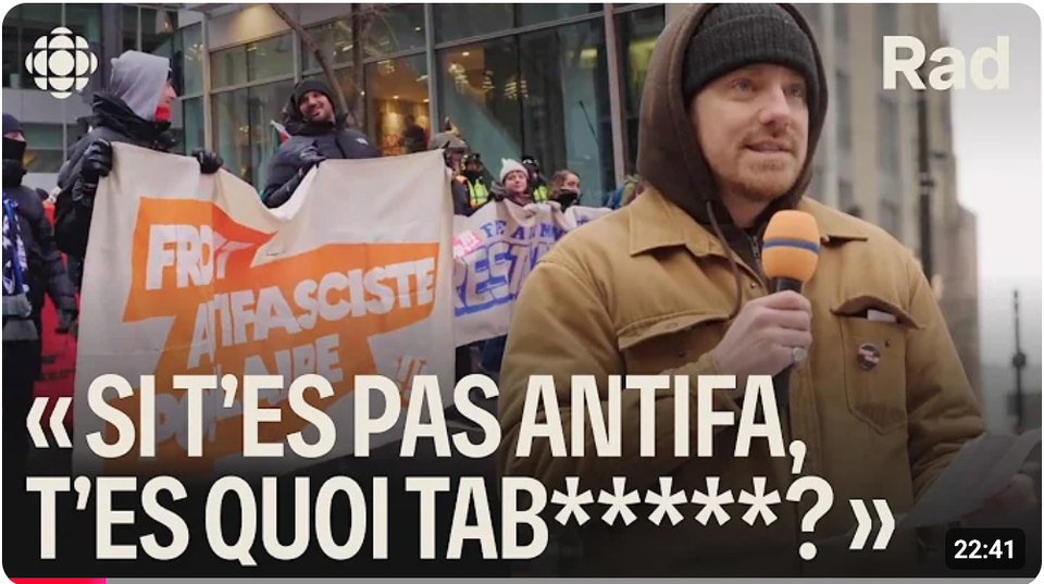 Incursion dans l'univers antifa
