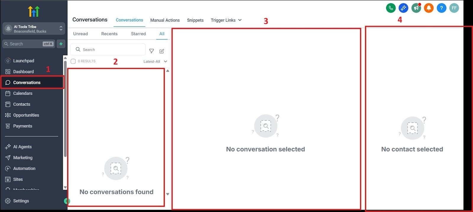 Here you are shown how to check your Action History and Context.