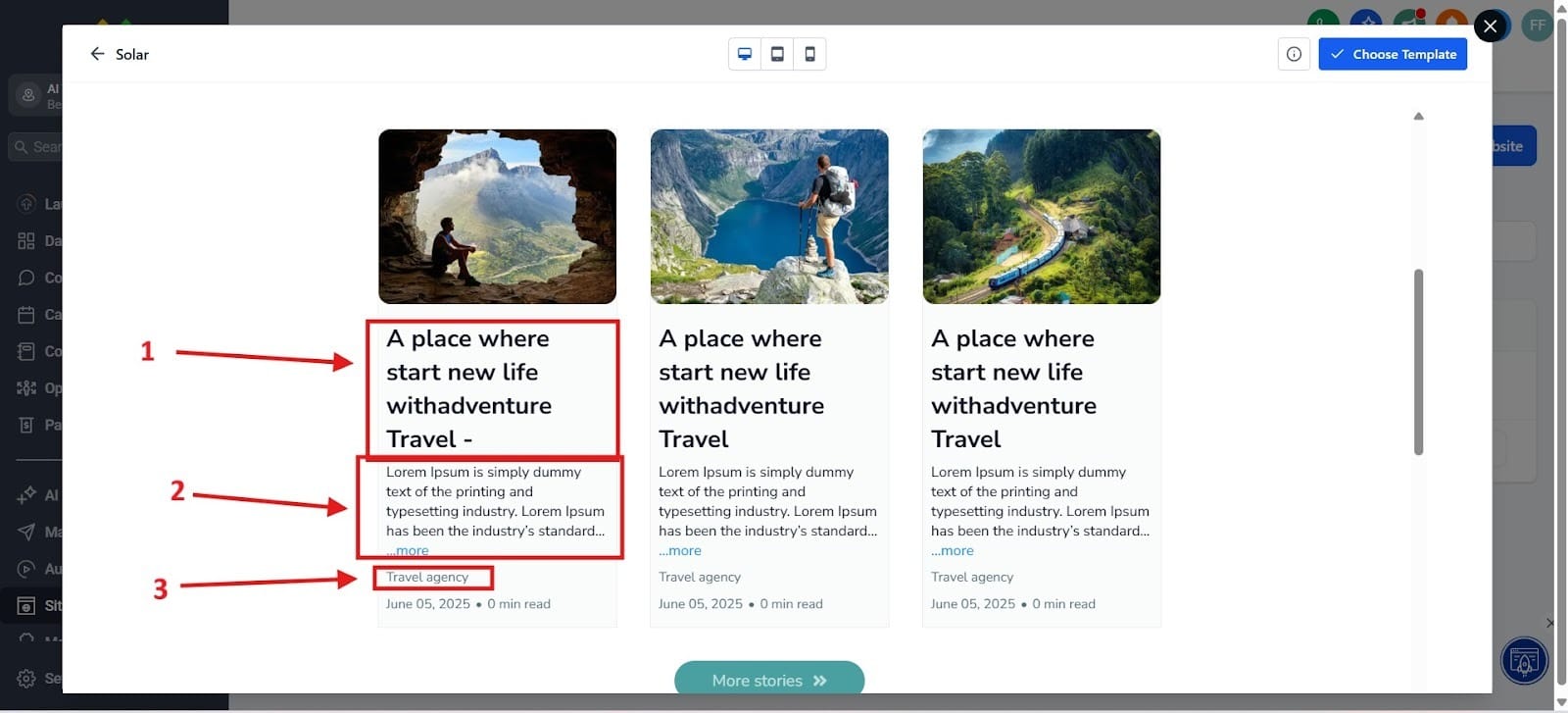 This image shows the dynamic elements you want in your blog post.