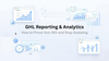 Feature image with dashboard-style charts and graphs around the title “GHL Reporting & Analytics.”