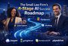 Small law firm AI roadmap with lead capture, drafting, and management stages