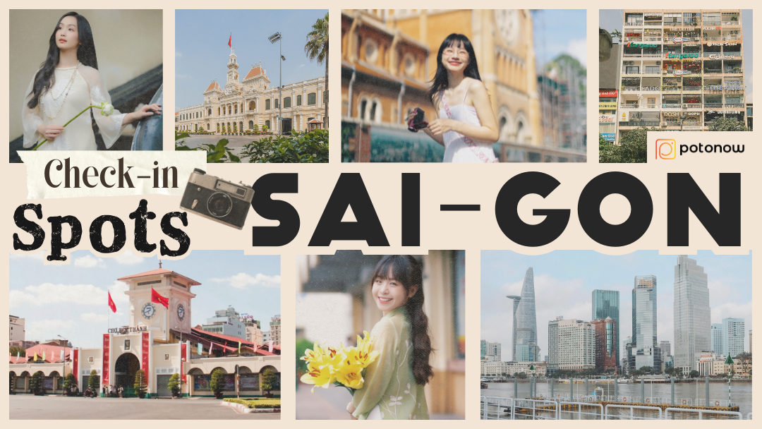 10 Beautiful “check-in” spots in Ho Chi Minh City - TOP famous destinations.