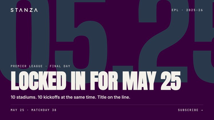⚽ Locked in for Premier League 2025-26 Final Day?
