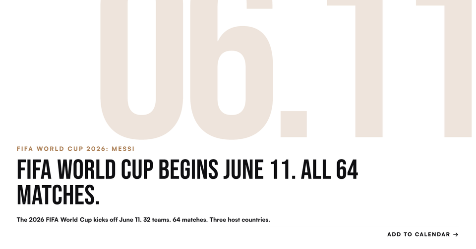 ⚽ Messi makes FIFA World Cup history