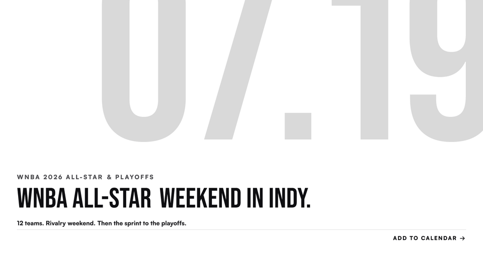 🏀 WNBA All-Star weekend is here