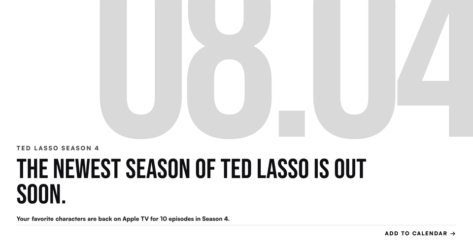 📺 Ted Lasso Season 4 is here