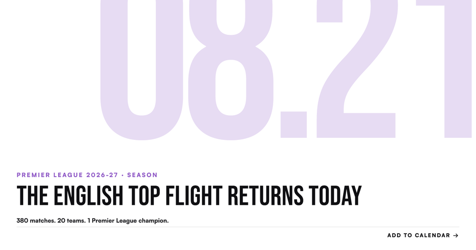 ⚽️ Premier League football is back!