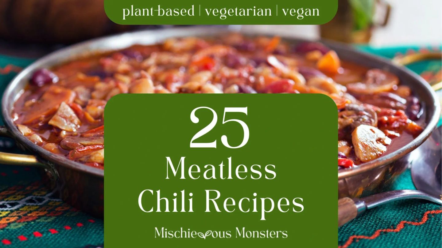 25 Meatless Chili Recipes | Plant-Based, Vegetarian, & Vegan