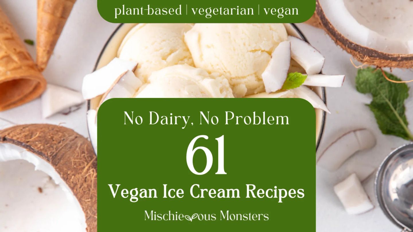 No Dairy, No Problem: 61 Vegan Ice Cream Recipes