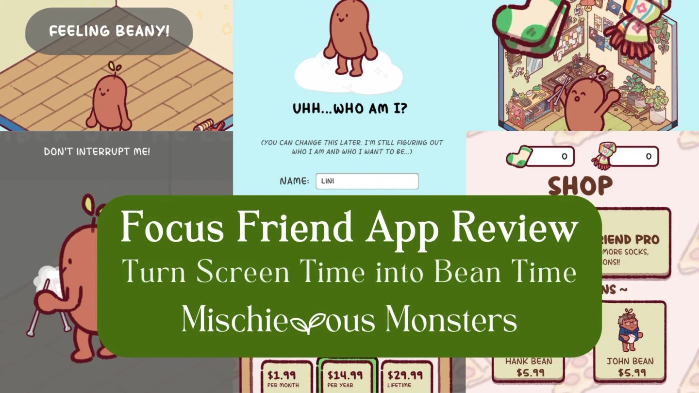 Focus Friend App Review: Turn Screen Time into Bean Time