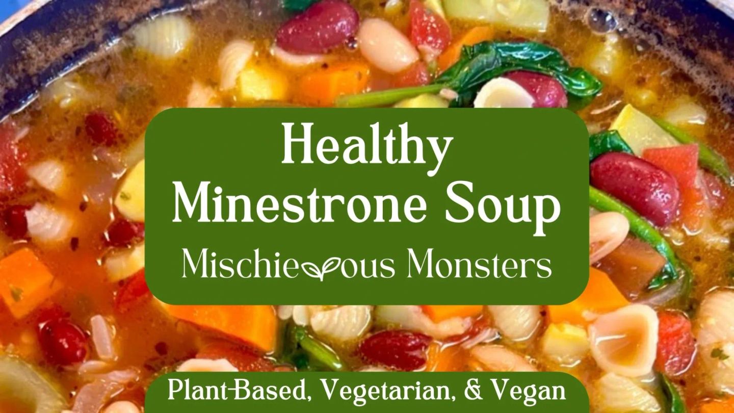 Olive Garden Vegan Minestrone Soup (Copycat Recipe)