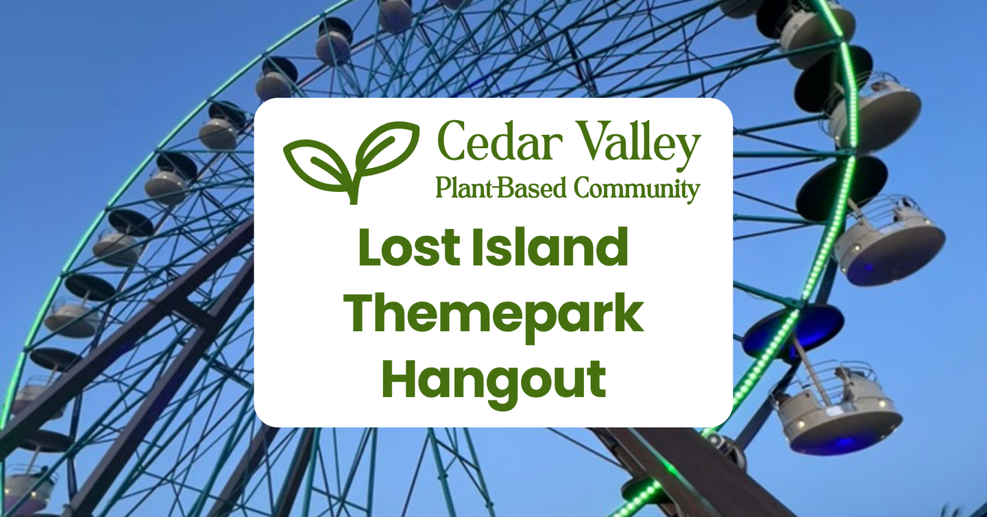 Lost Island Themepark Plant-Based Social (August 30, 2026)