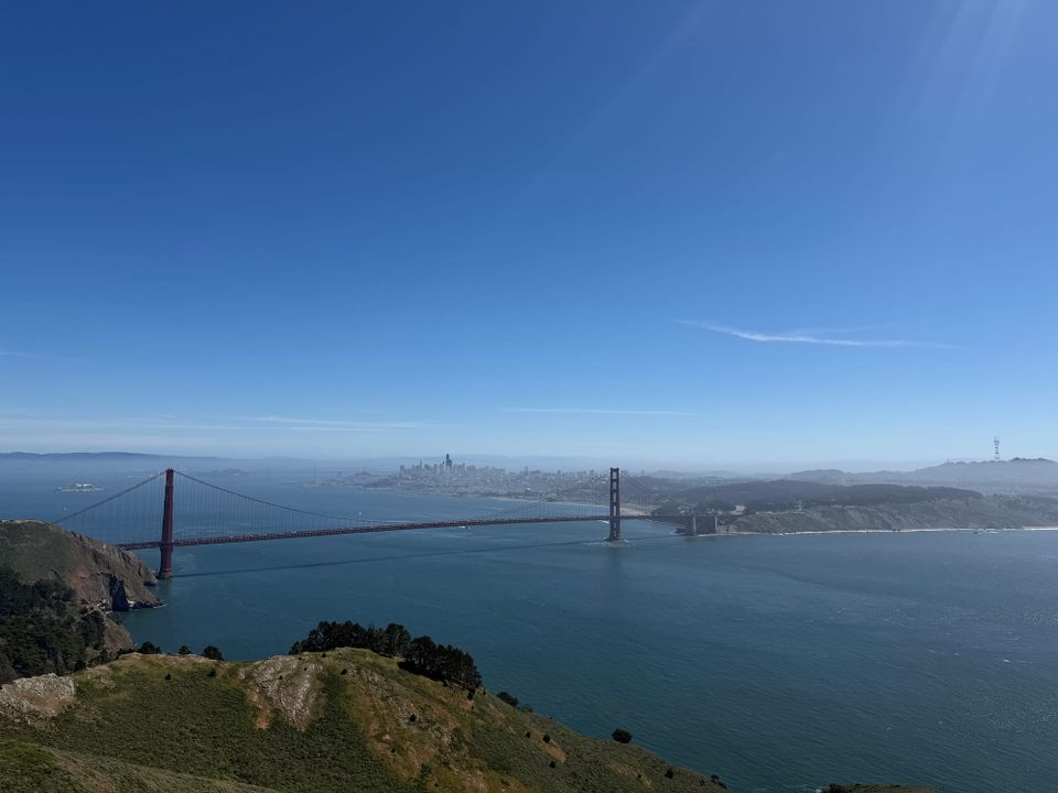 E-biked across the golden gate