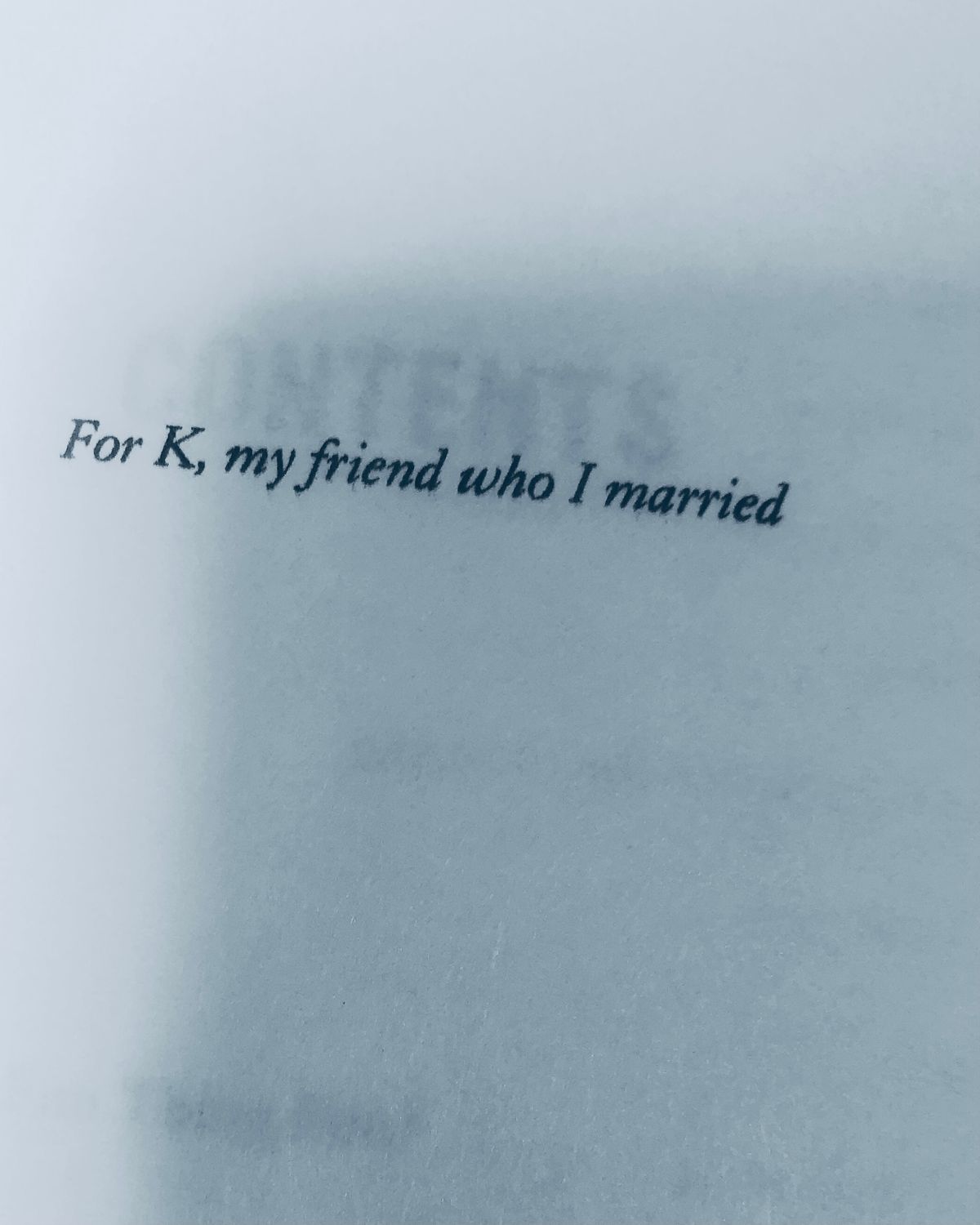 Roommate appreciation day