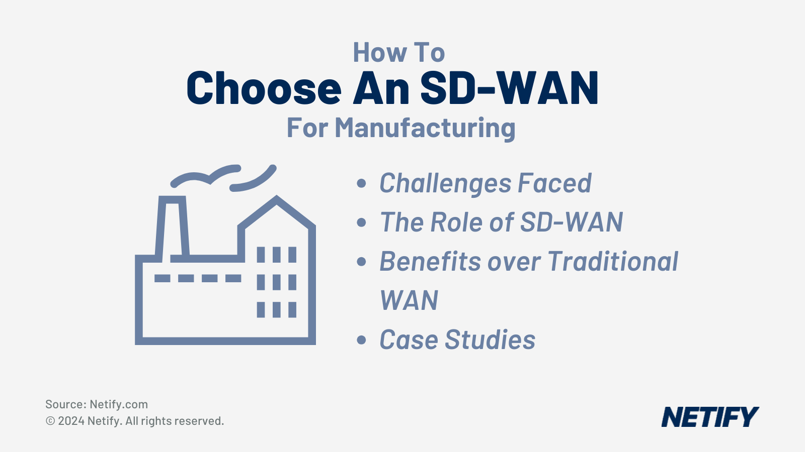 Choosing SD-WAN for Manufacturing: OT, IoT & Multi-Site Considerations