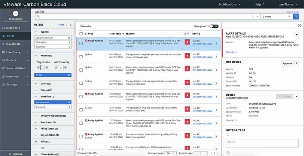 Who are the top rated EDR vendors? (With comparison)