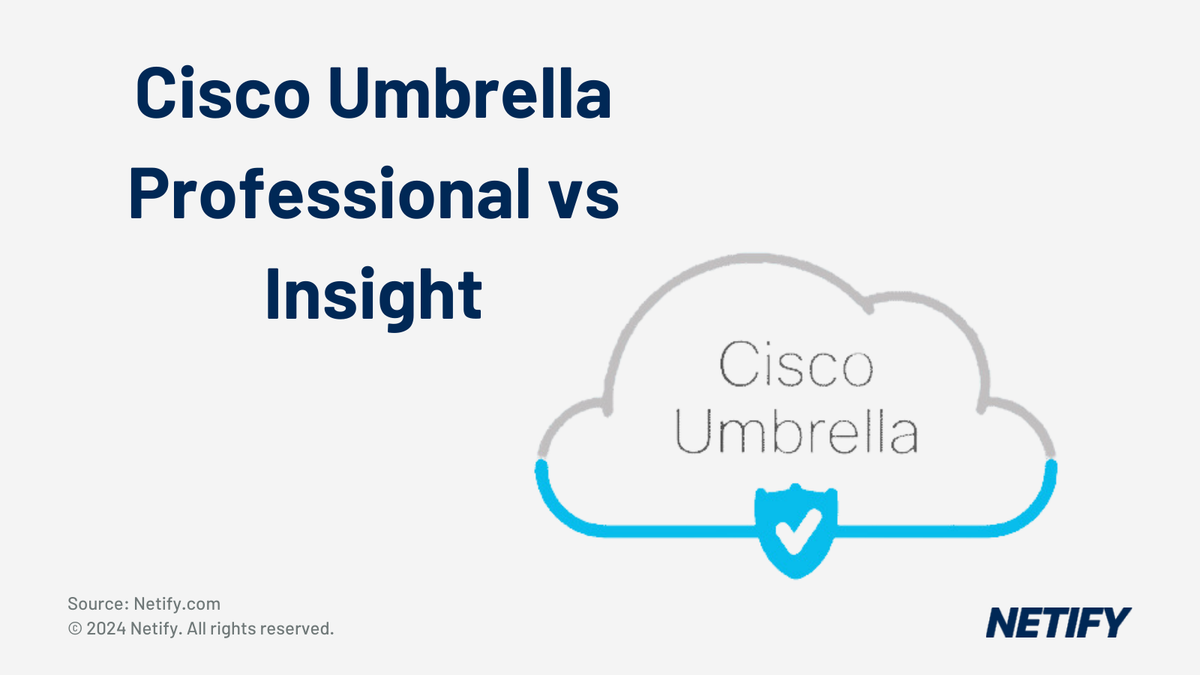 Cisco Umbrella: Professional vs Insight